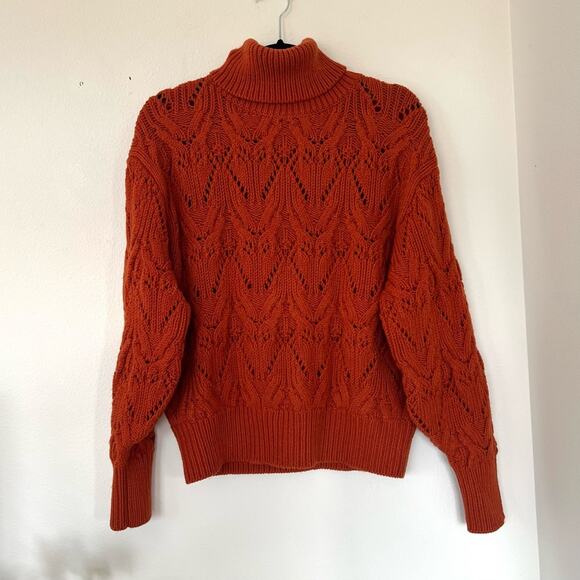 Aritzia Little Moon Negroni Merino Wool Turtleneck Sweater - Picture 3 of 7